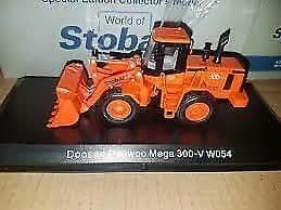 ATLAS EDDIE STOBART RAIL DOOSAN DAEWOO MEGA 300V WO54 DIGGER MODEL JV4103 1:76 